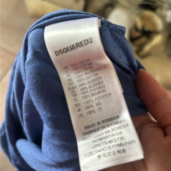 Dsquared2 tee shirt logo top vintage y2k - Picture 6 of 8